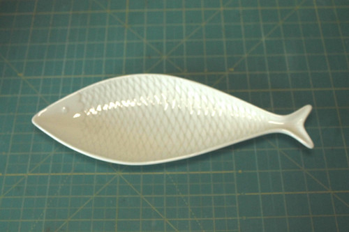 Stig lindberg fladen fish - lindberg, dish
