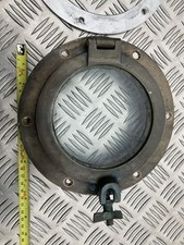 Vintage Bronze Port Hole, by Simpson Lawrence Glasgow, 8”OD