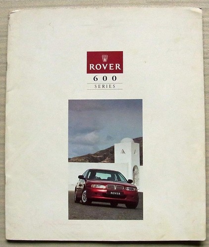 Rover 600 series - rover, sales