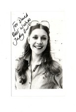Judy Buxton English actress Signed 5x3 B/W Promo Photo Autographed