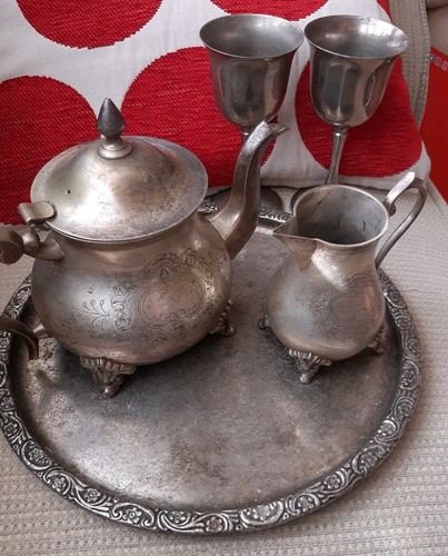 Antique teapot and jug - antique,