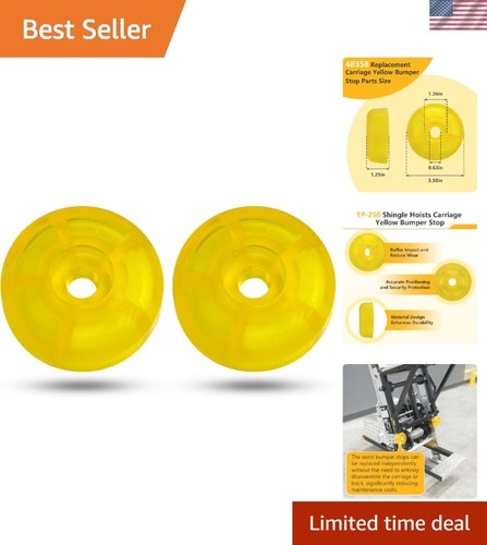 Impact absorbing bumper stop - impact-absorbing,