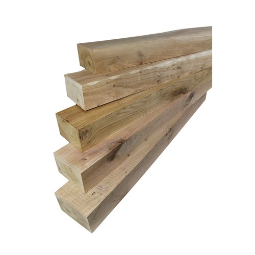 Solid oak beam mantel piece - solid,