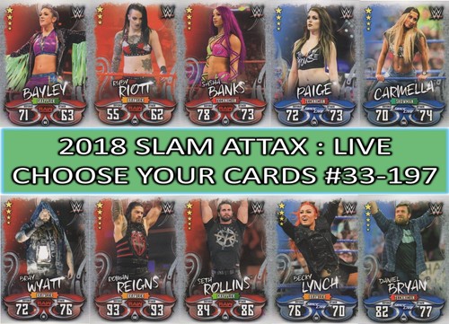 Topps wwe slam attax live - topps,