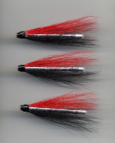 Tube flies black - tube, red