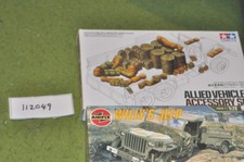 1/72 scale WW2 / kit - willys jeep & accessories airfix tamiya - (112049)