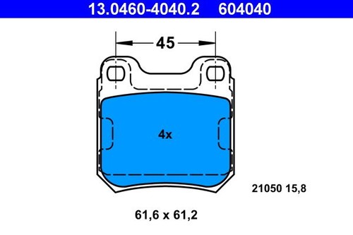 Fits opel calibra i v6 - 2.5,