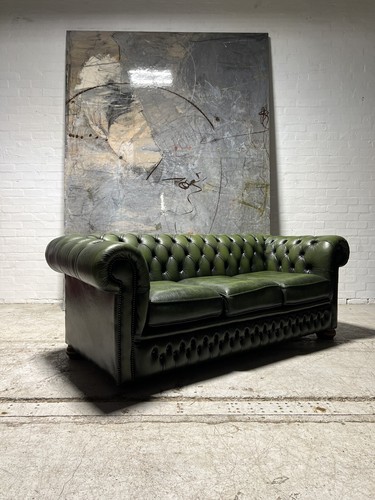Rich green leather - a,