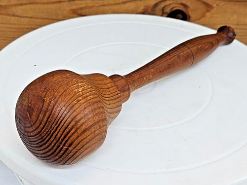 Antique 19th turned - c,