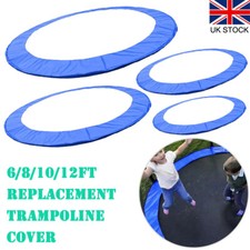 Safety Pad Mat Waterproof Trampoline Spring Protect Cover Kit For 6/8/10/12ft