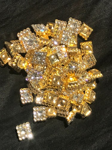 25x gold back - 25x, 9.5mm