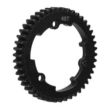 Spur Gear 46T Steel Black Anti