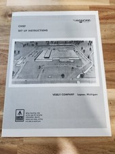 Vintage Apache Chief Camping Camper / Trailer Setup Instructions