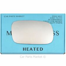 Right Driver side Flat Wing door mirror glass for Subaru Legacy 1994-2003 heated