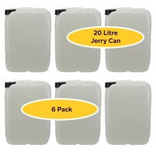 6 x Jerry Can Water Container