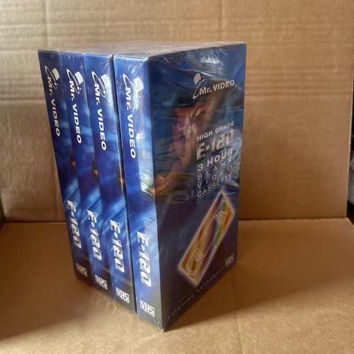 Video hour blank vhs - 4x, 3