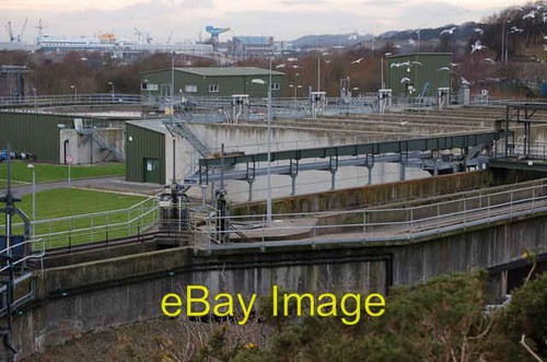 Photo 6x4 sewage treatment - photo,