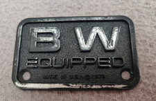 Black Widow equipped guitar amp badge- vintage item-used on peavy amplifiers