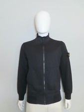 Stone Island Black Mens Mock Neck Full Zip-Up Sweatshirt Size M