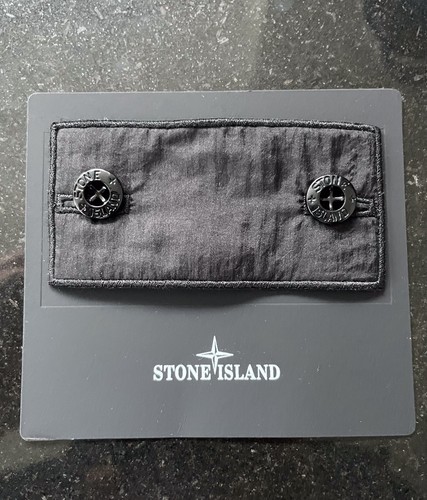 Stone island badge with - stone,