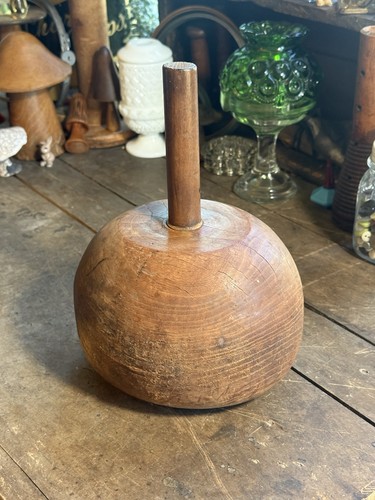 Antique primative upright wood - antique,