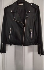 Women's Leather Look Jacket