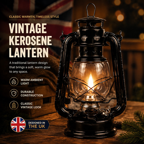Vintage oil lamp - lamp, lantern