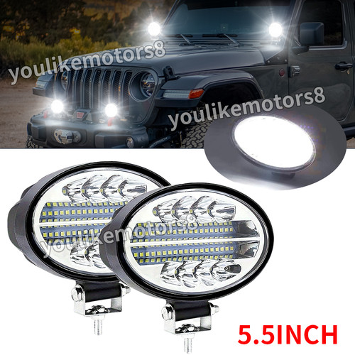 Oval led work light spot - oval,