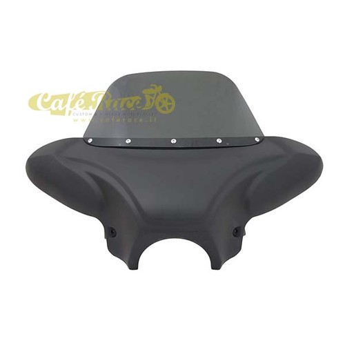 Matte black batwing with - matte,