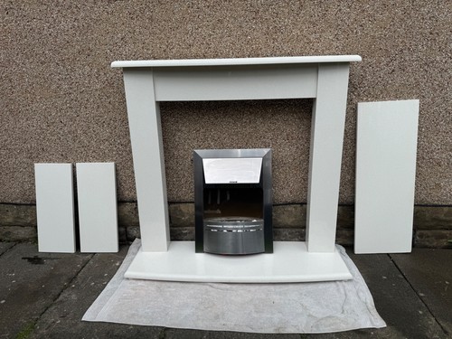 Marble fireplace - marble,