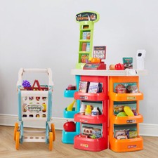 Kids Supermarket Playset w/