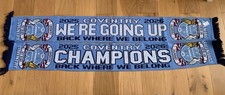 Coventry City Football Scarf