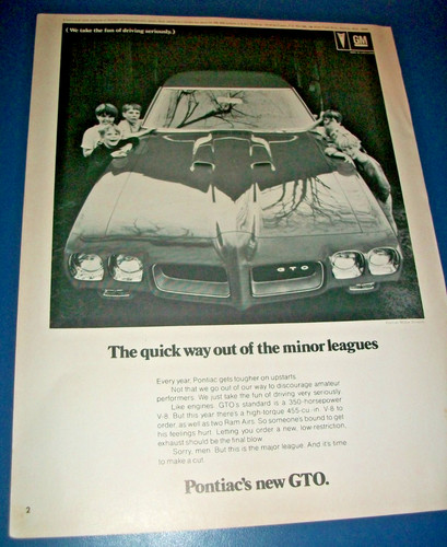 1970 pontiac gto race - gto, program
