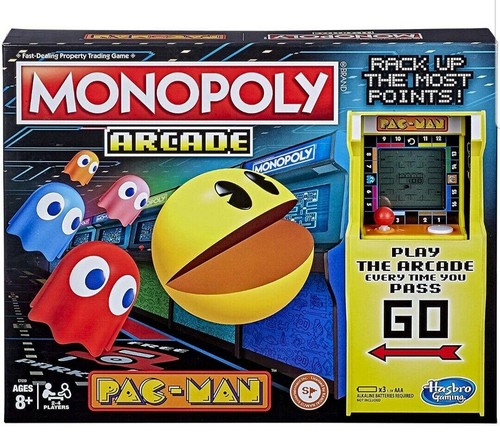 Pac man monopoly arcade board - pac-man,