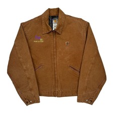 Start-Up Team Carhartt Jacket - Large Brown Cotton
