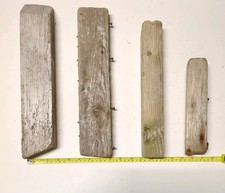 Driftwood 4 Chunky  Pieces art, craft, beach, sea wood, sculpture, beach