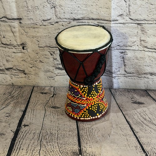 15cm painted djembe - 15cm,