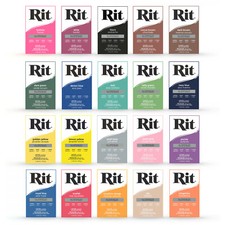 Rit Dye For Fabrics & Plastics Multiple Colours Powder Dye  RCModelz