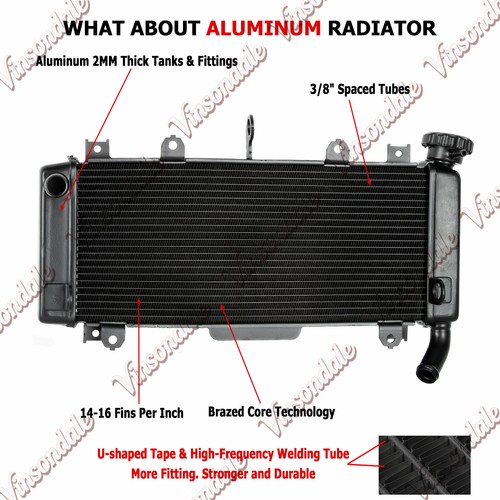 Aluminum radiator fits - aluminum,