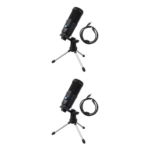 Black usb condenser microphone - usb,