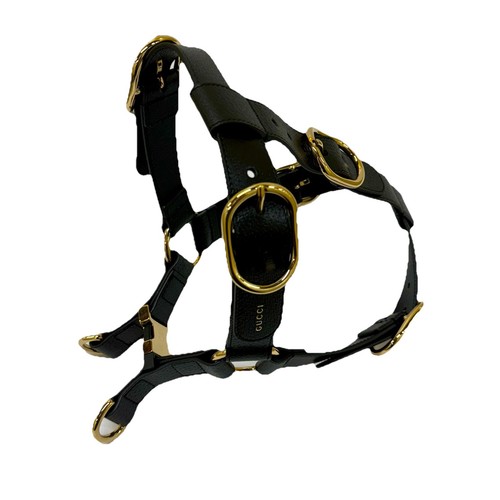 Gucci leather pet harness for - leather,