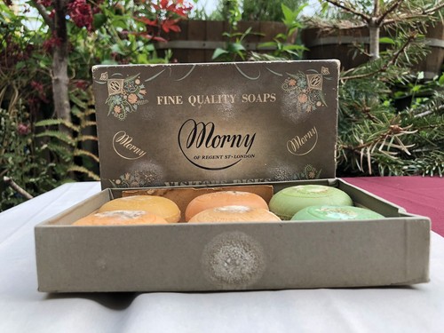 Vintage morny soap collection - soap,