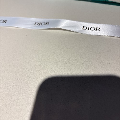 Dior white ribbon - white, 2cm