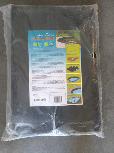 Pvc pond liner 4m - liner,