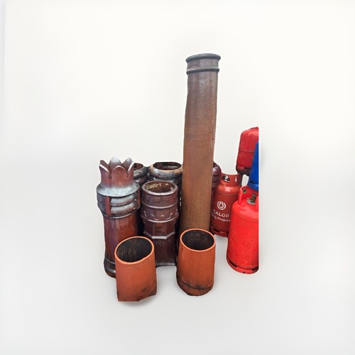 Victorian crown chimney pot - crown,