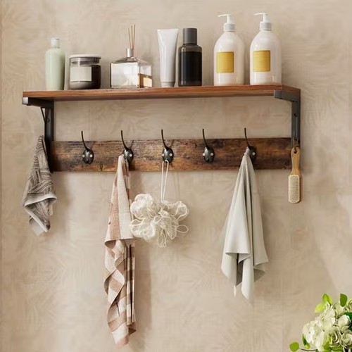 Coat rack shelf wall - shelf, wall-mounted