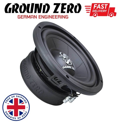 Loud subwoofer ground - 6.5",
