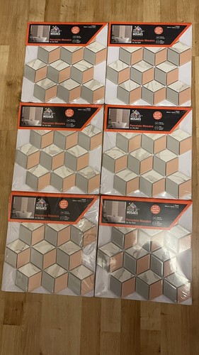 House mosaics blush - of, blush&grey