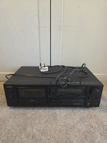 Aiwa f410 stereo cassette - ad-f410,