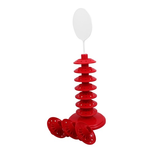 Red reusable lollipop - pp,